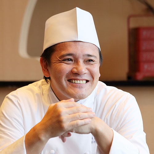 料理長「名嘉村 健（琉球・和食料理）」Tsuyoshi Nakamura 